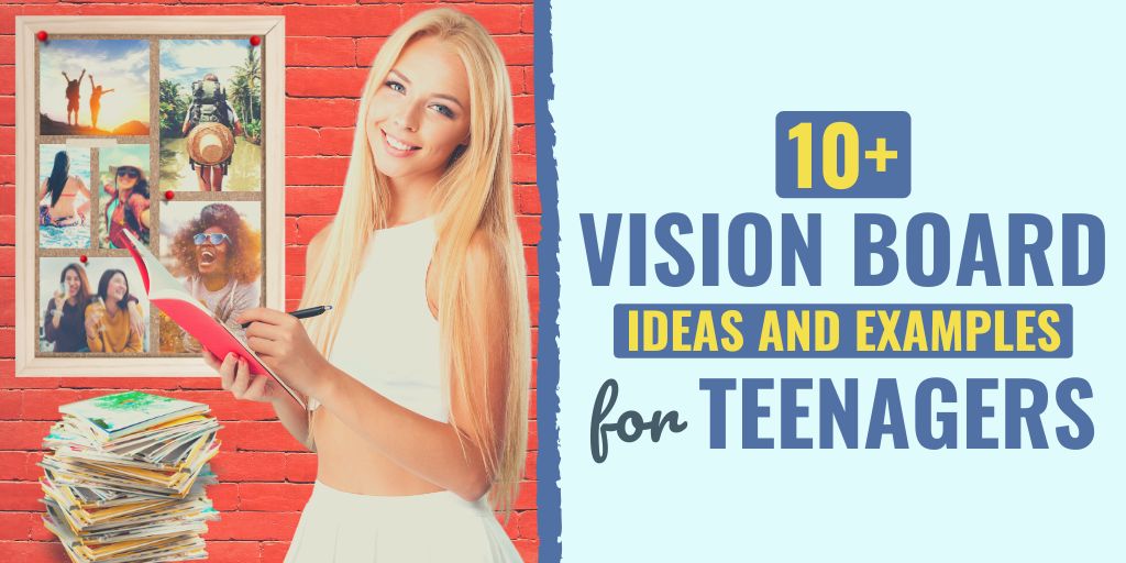 vision board for teens | vision board ideas for teenagers | vision board ideas for high school students
