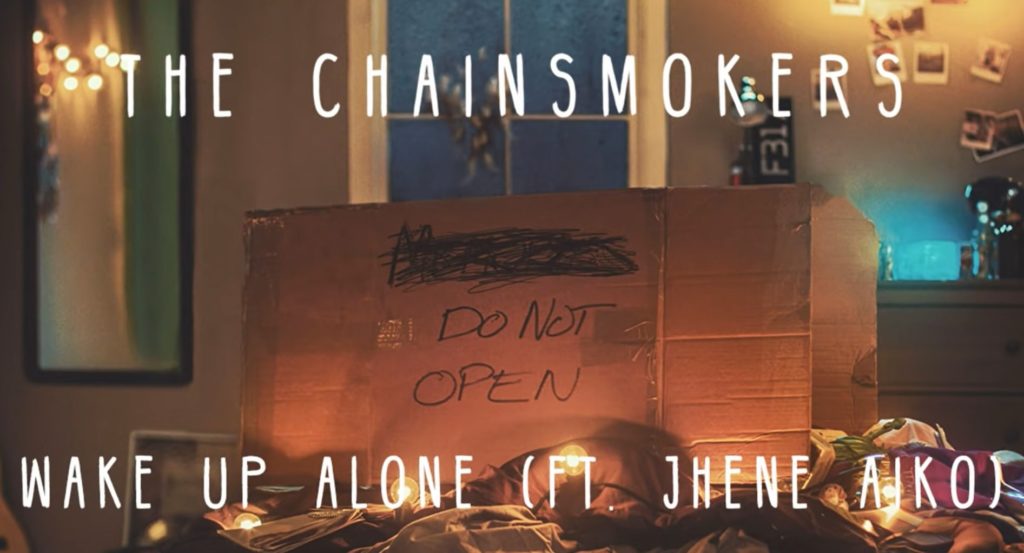 Wake Up Alone | The Chainsmokers ft. Jhené Aiko | songs about loneliness lyrics