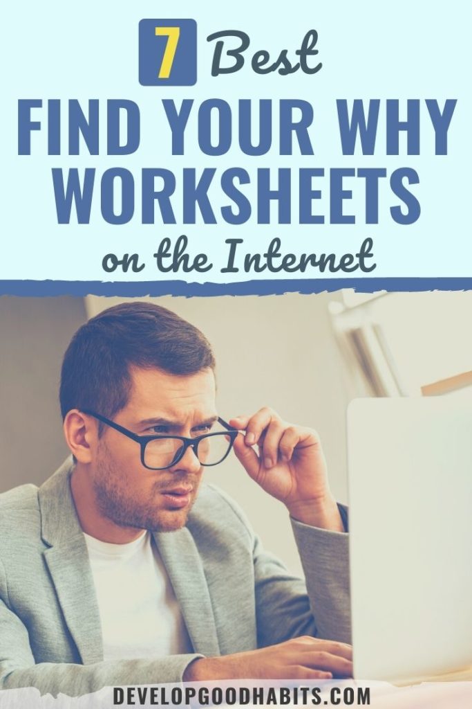 find your why worksheet | find your why examples | finding your why exercise