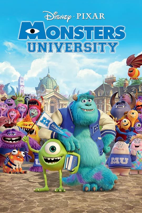 Monsters University | movies about teamwork and leadership | disney movies about teamwork