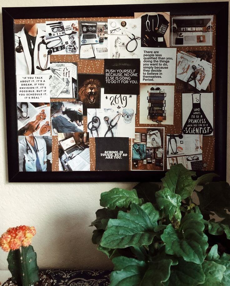 vision board for nursing students | nursing vision board ideas | nursing vision statement examples
