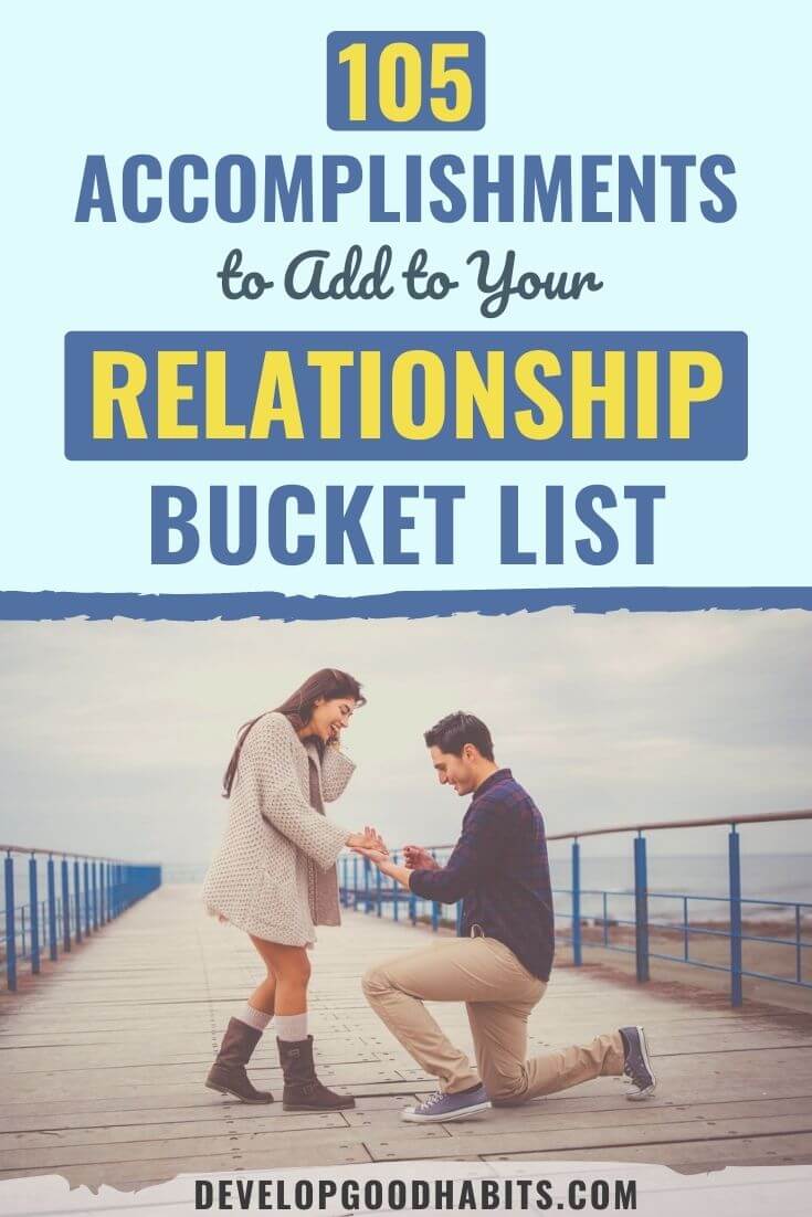 105 Accomplishments to Add to Your Relationship Bucket List