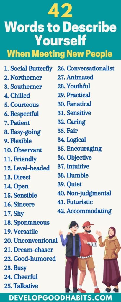 unique words to describe yourself | words to describe yourself for college | words to describe yourself for a job