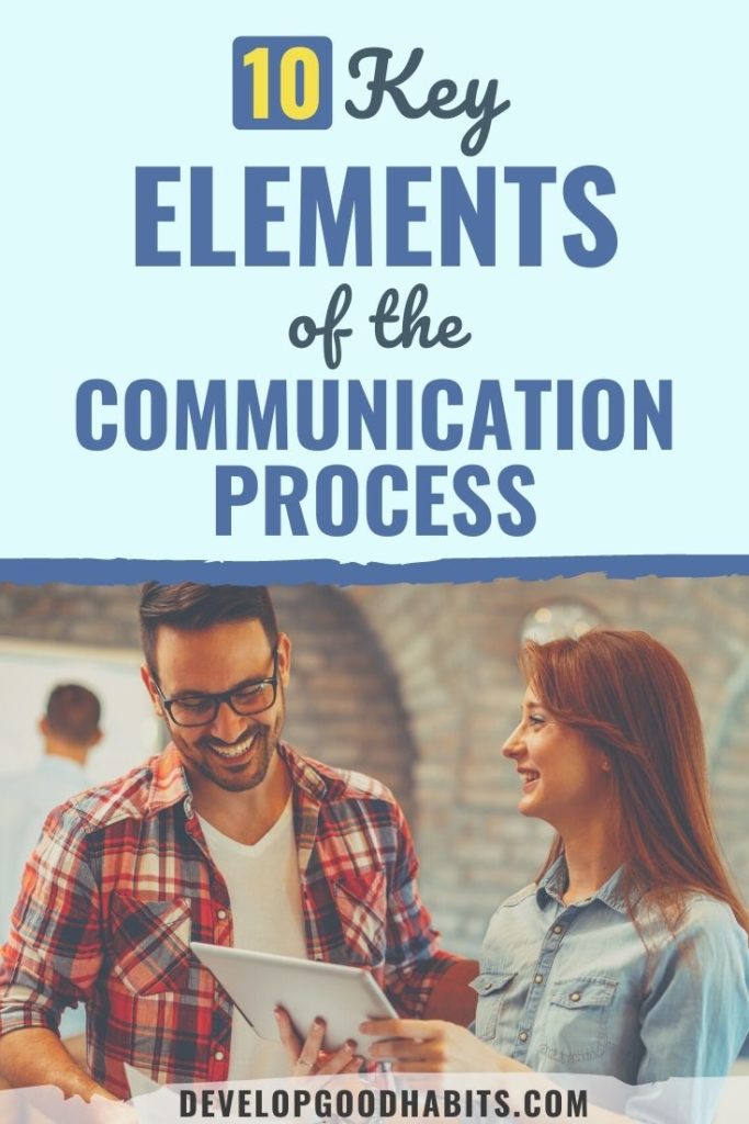 elements of communication | elements of communication process | elements of communication and their meaning