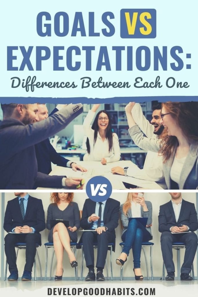 цели срещу очаквания |  каква е разликата между цел и очакване |  примери за цели и очаквания