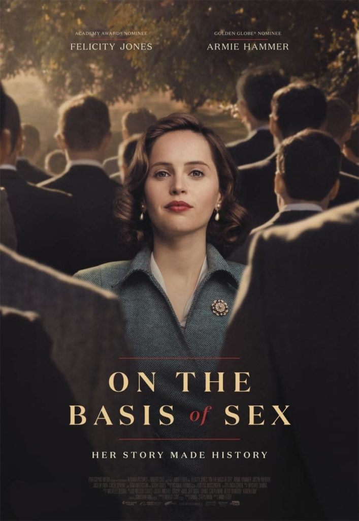 On the Basis of Sex | movies about social issues on netflix | trending movies about social issues