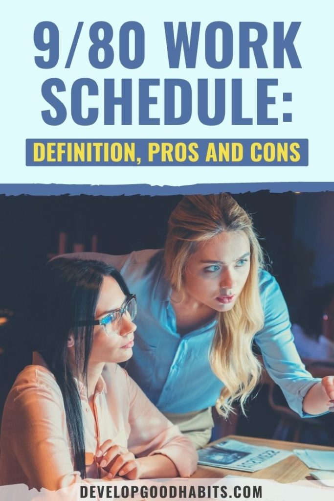 9/80 work schedule | 9/80 work schedule companies | 9/80 work schedule pros and cons