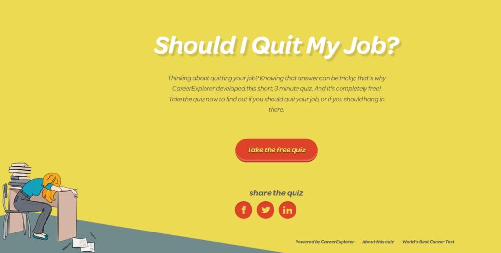 dave ramsey should i quit my job quiz | what should i say when i quit | should i quit my job without another job