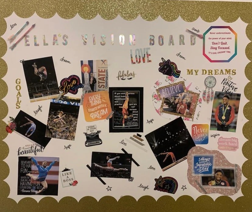 vision board for athletes ideas | vision board for athletes examples | vision board for athletes