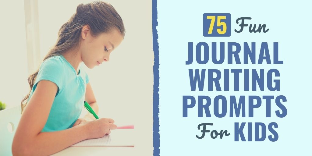 journal prompts for kids | daily journal prompts for kids | fun journal prompts for kids