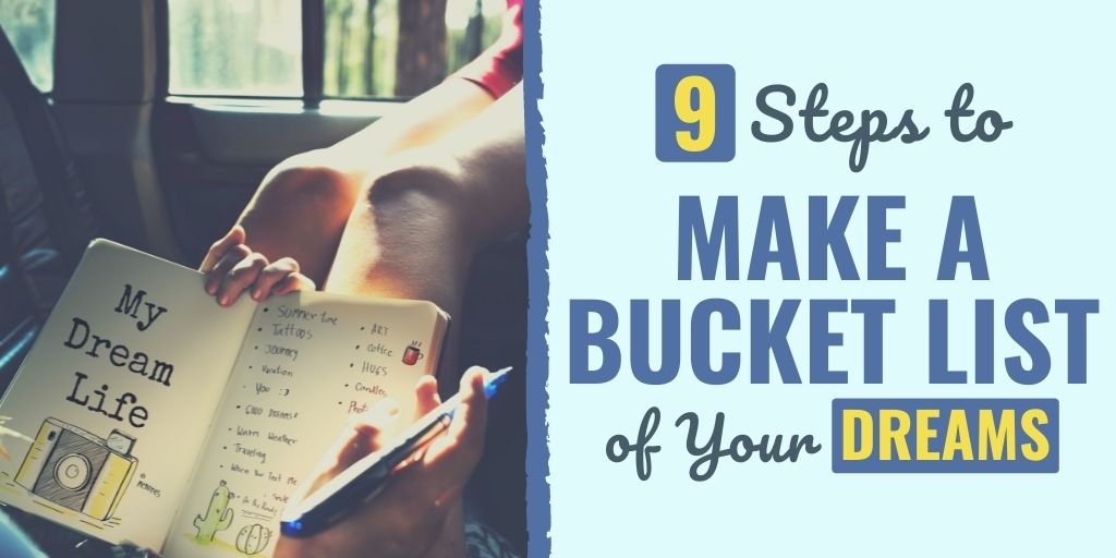 how to make a bucket list | make a bucket list meaning | bucket list ideas