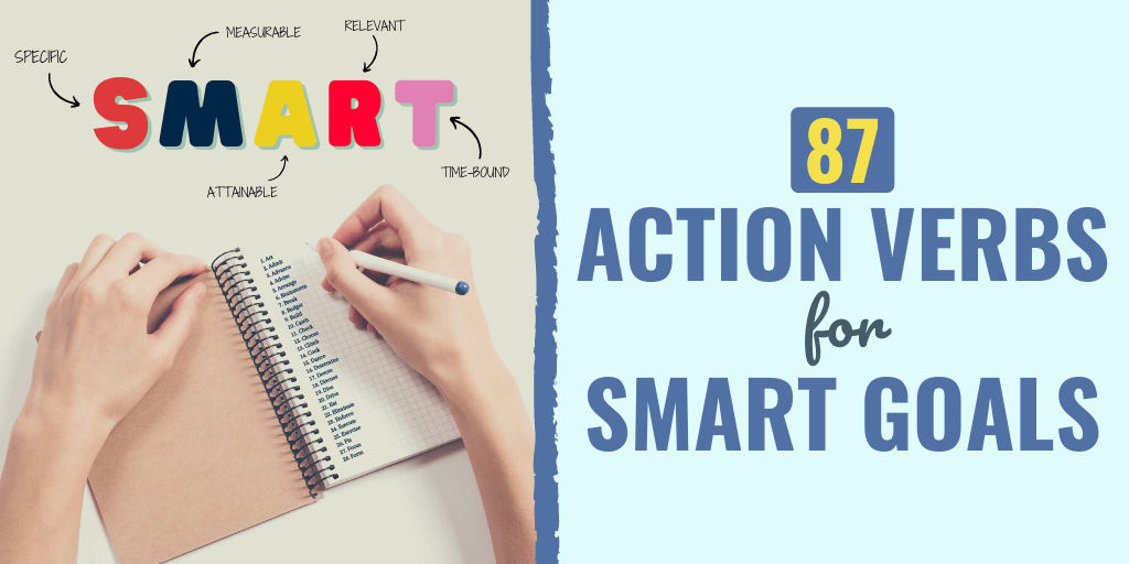 smart goals verbs | action verbs for smart goals | smart goals examples