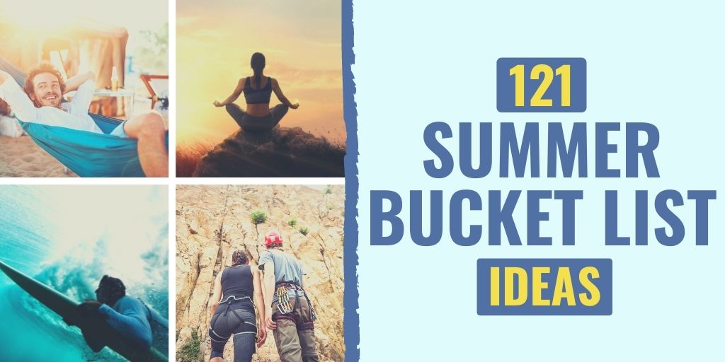 summer bucket list | summer bucket list with friends | crazy summer bucket list