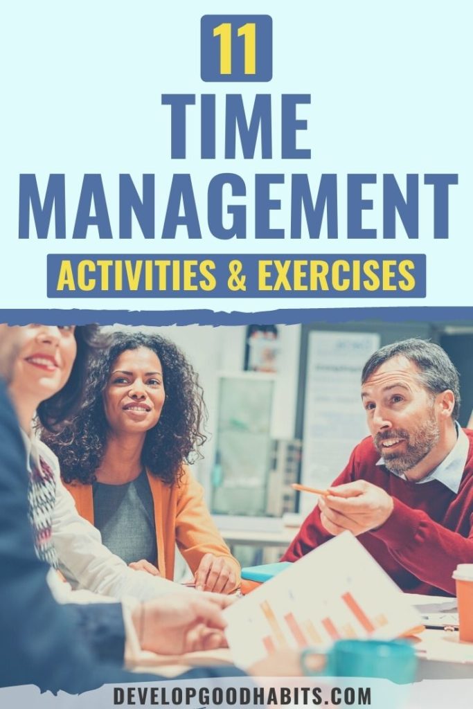 time management activities | time management activities examples | time management exercises