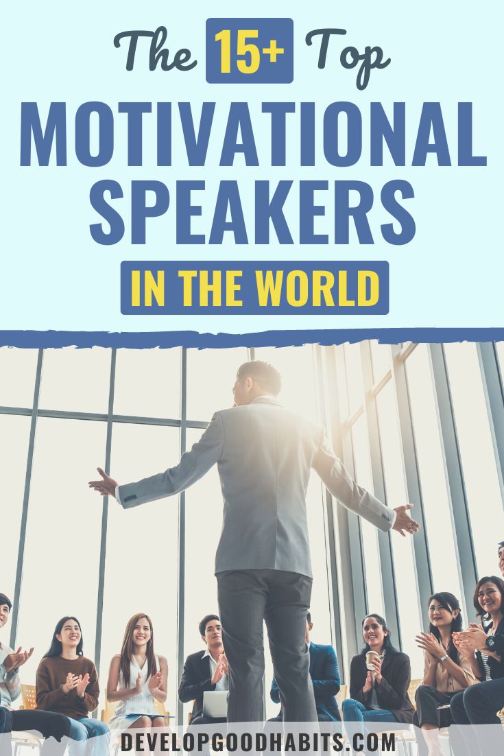 The 18 Top Motivational Speakers in the World for 2022