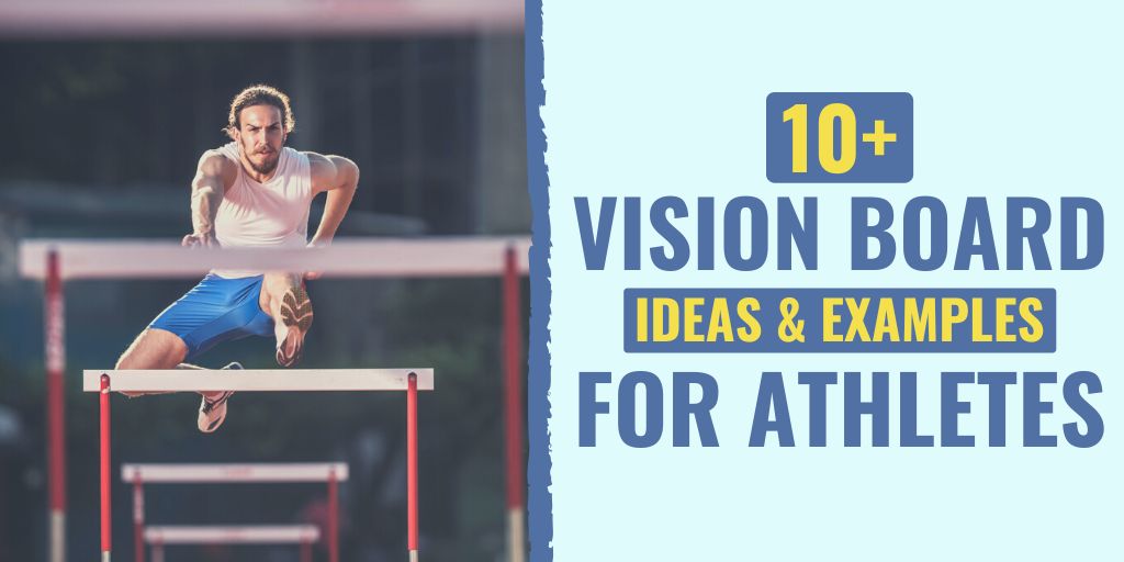 vision board for athletes | vision board template | vision board ideas