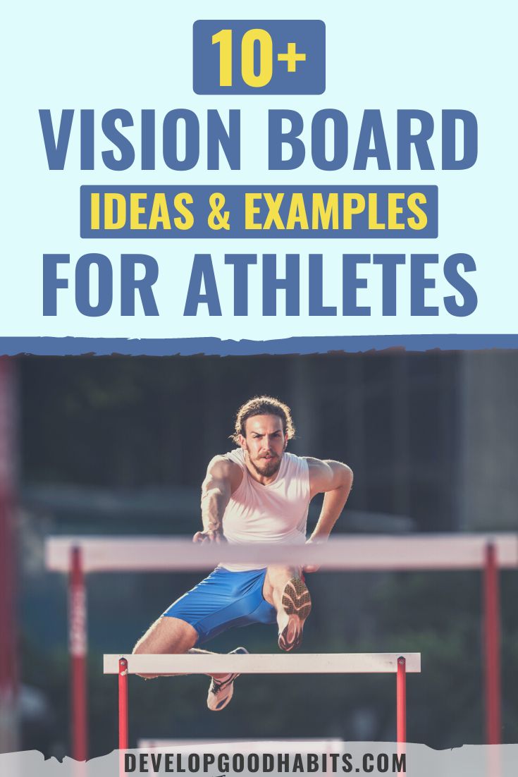 13 Vision Board Ideas & Examples for Athletes