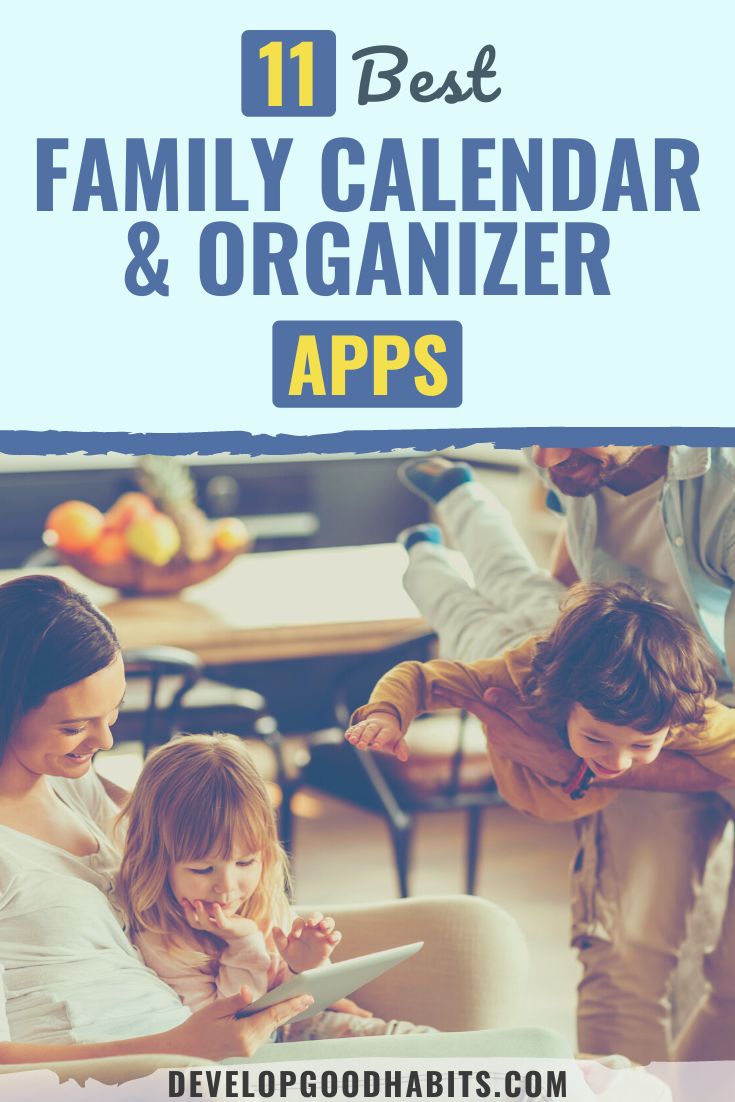 11 Best Shared Family Calendar Apps & Organizers [2023 Update]