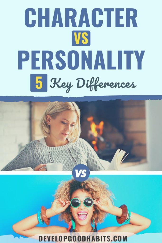 caractère vs personnalité |  exemples de caractère vs personnalité |  différences de caractère vs personnalité