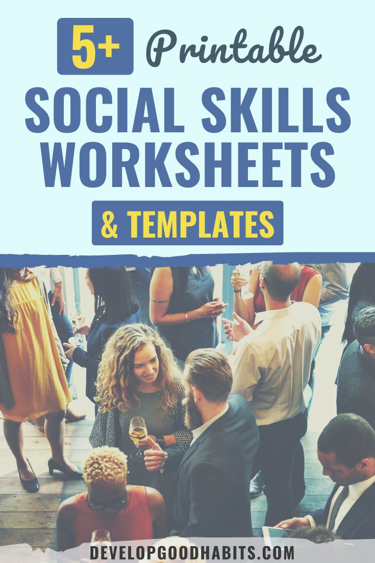 9 Printable Social Skills Worksheets & Templates