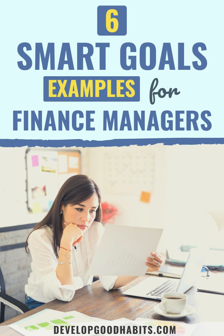 6 SMART Goals Examples for Finance Managers