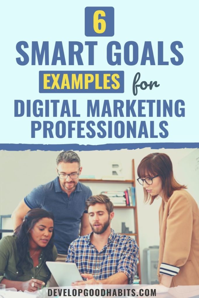 objectifs intelligents de marketing numérique |  exemples d'objectifs marketing intelligents |  objectifs intelligents pour les professionnels du marketing numérique