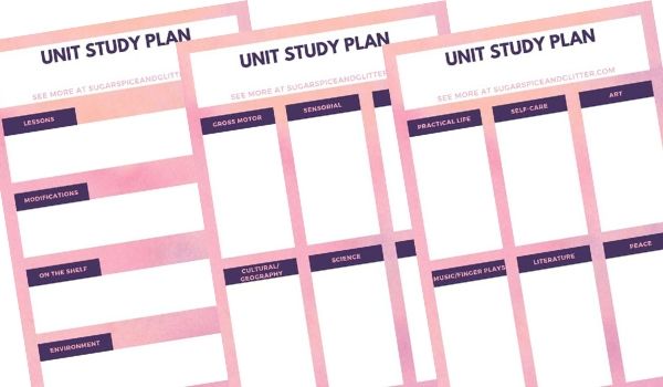 unit study plan | korean study planner pdf | study plan example
