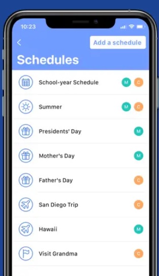 WeParents | top family calendar apps | top family calendar apps on ios