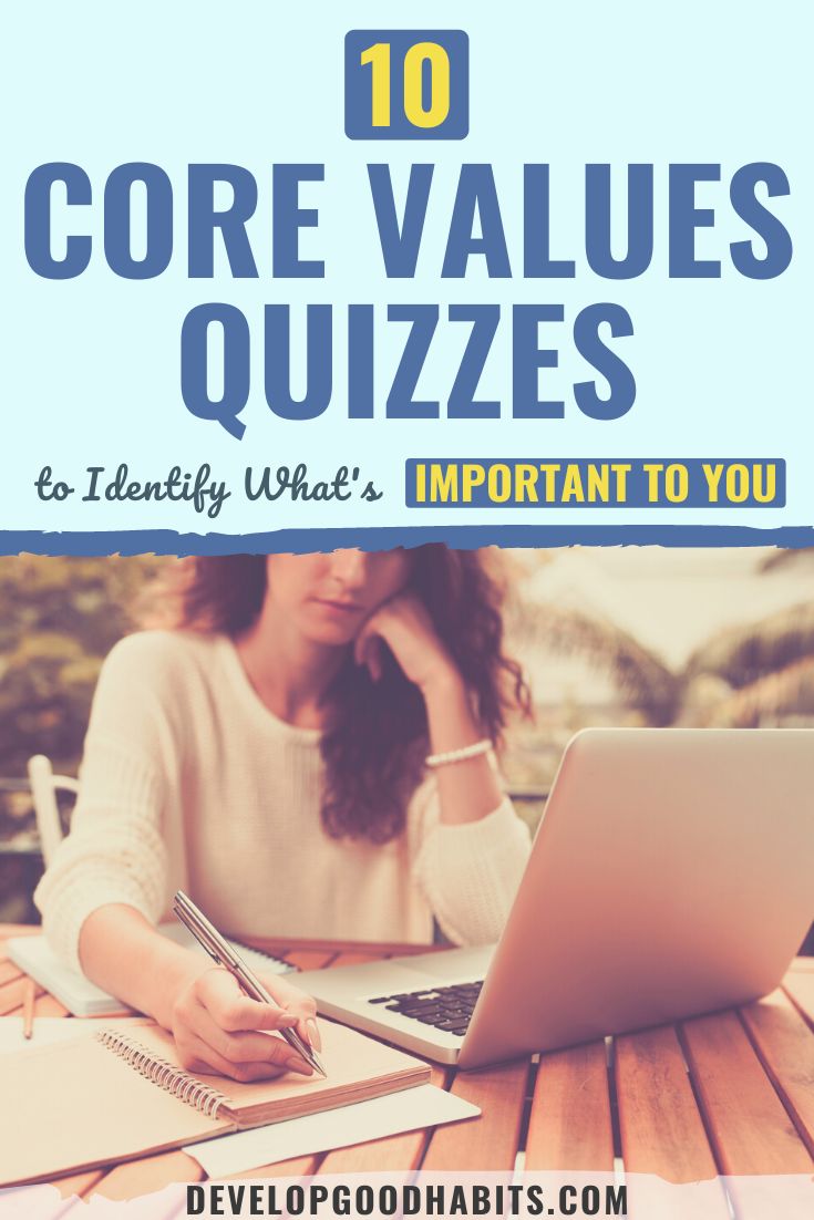 10 Core Values Quizzes to Identify What\'s Important to You
