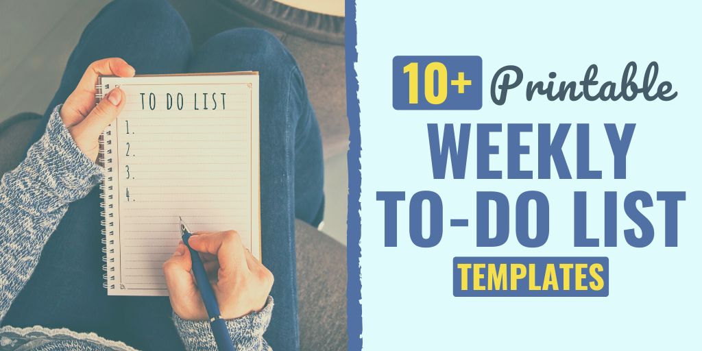 weekly to do list template | printable weekly to do list template | weekly to do list ideas