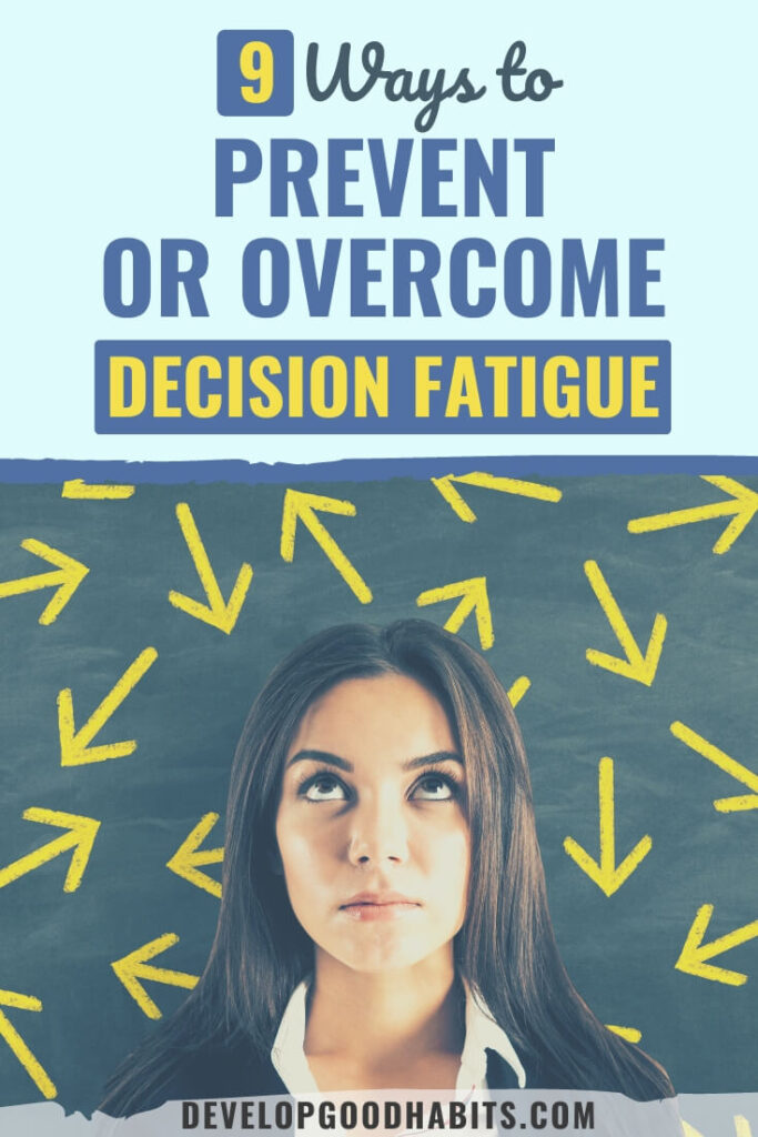 decision fatigue | what is decision fatigue | decision fatigue signs
