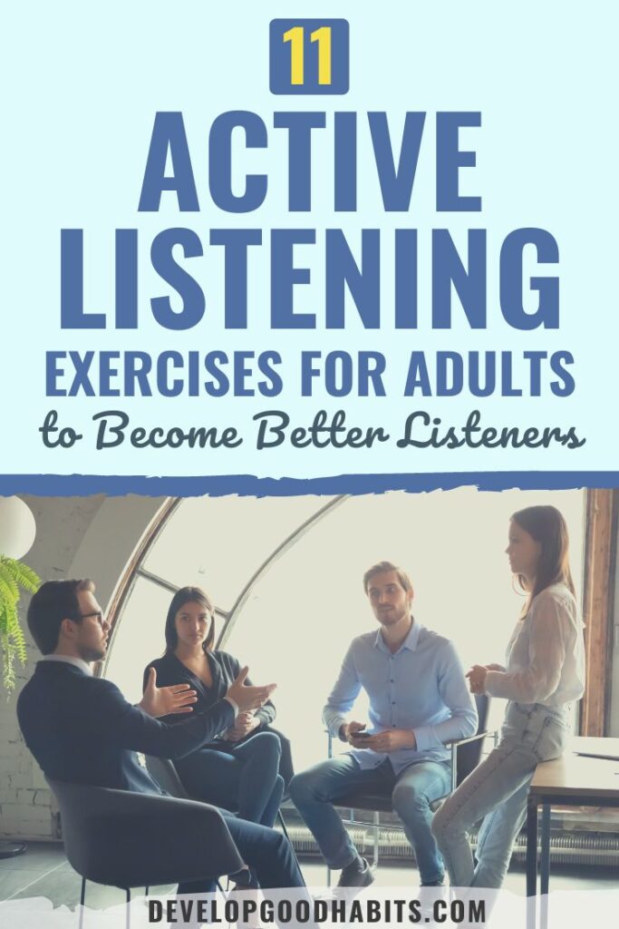 active listening exercises | active listening exercises for adults | fun active listening exercises