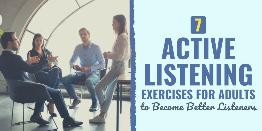 active listening exercises | active listening exercises for adults | fun active listening exercises