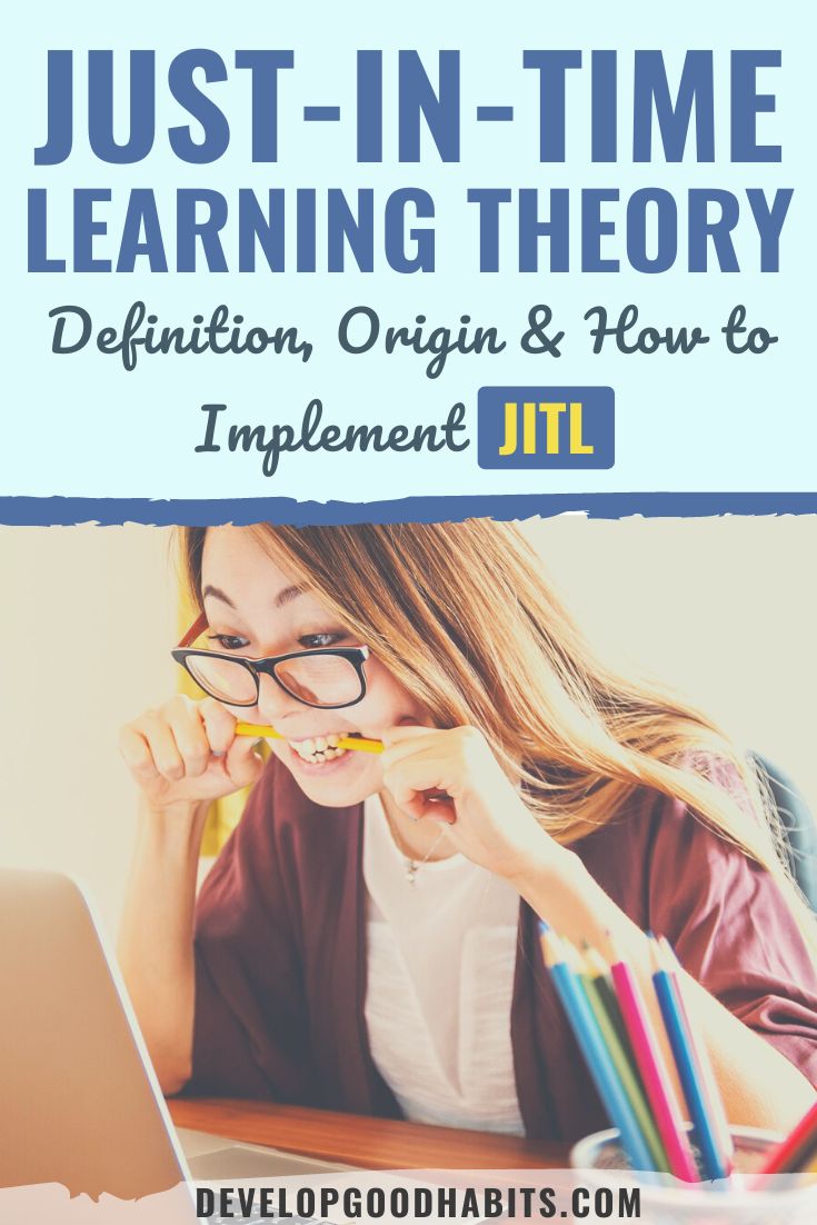 Just-in-Time Learning Theory: Definition, Origin & How to Implement JITL