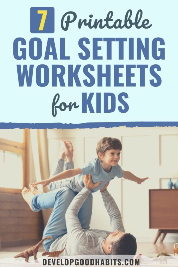 goal setting worksheet for kids | smart goals for kids | goal setting for kids