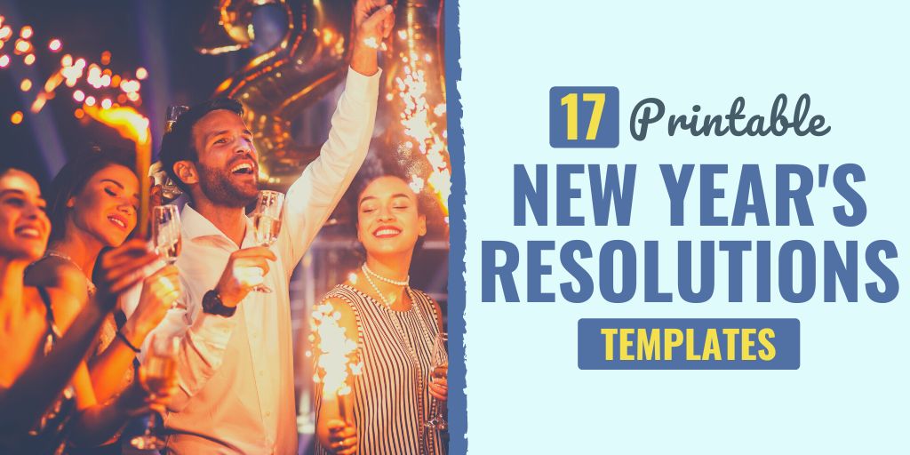 new year's resolution template | new year's resolution template pdf | free new year's resolution template