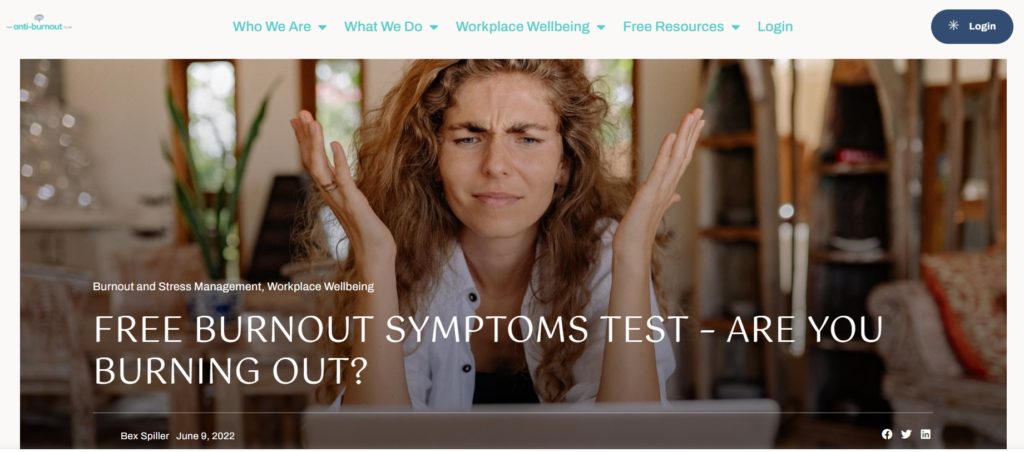 what are the warning signs of burnout | burnout test free | burnout teenager test