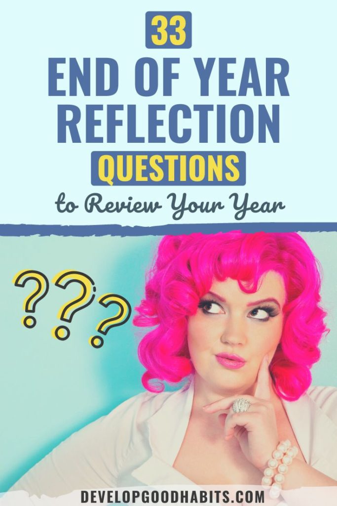 end of year reflection questions | end of year reflection sample | best end of year reflection questions