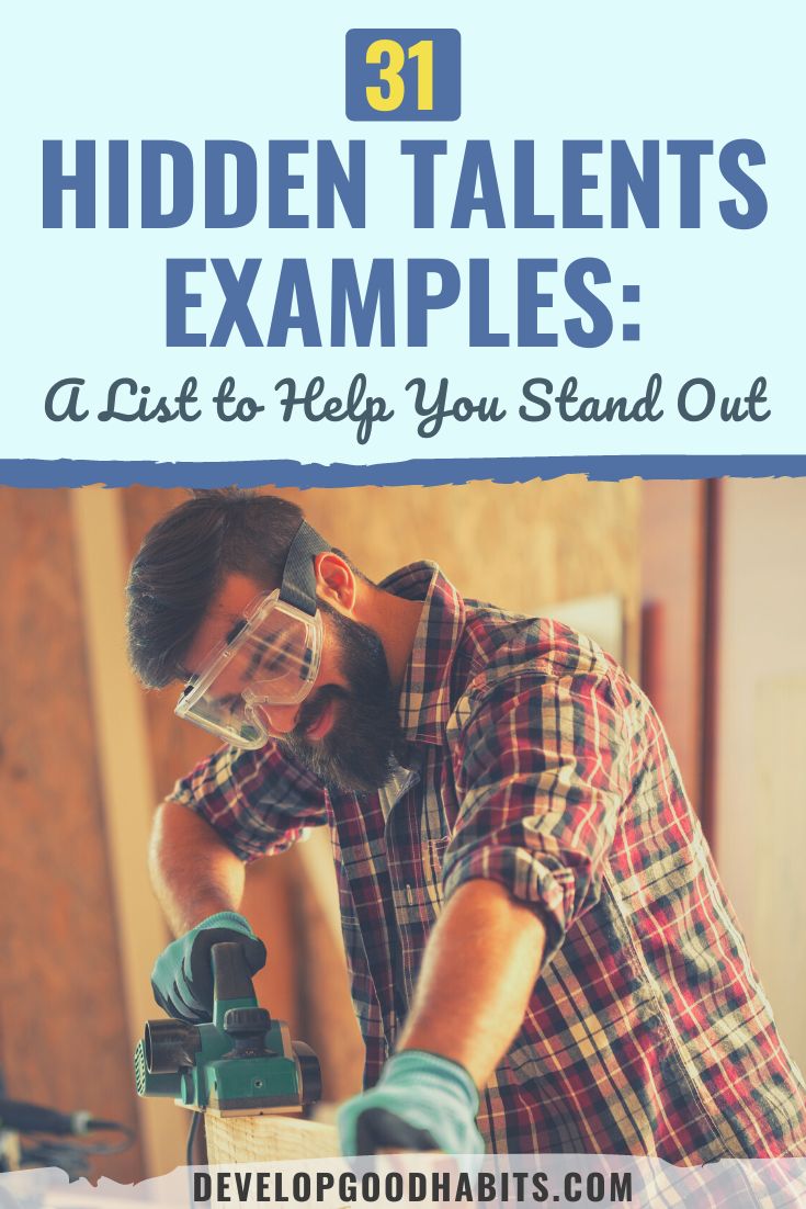 31 Hidden Talents Examples: A List to Help You Stand Out