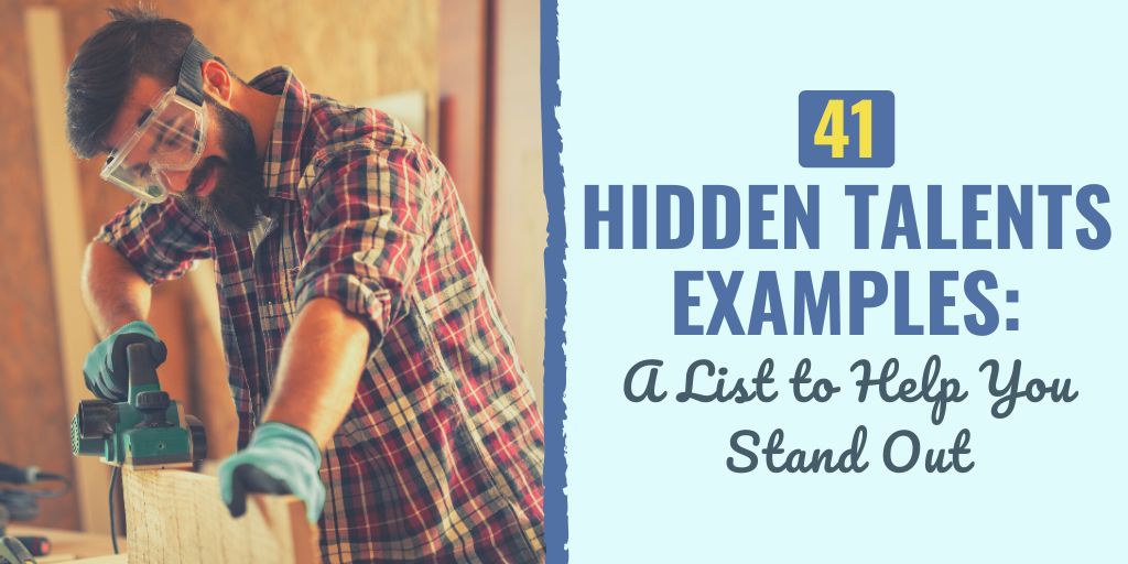 hidden talents list | unique hidden talents list | hidden talents examples