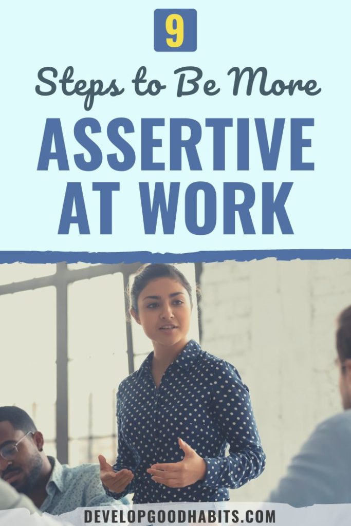 how to be more assertive at work | how to be more assertive at work as a woman | how to be more assertive at work book