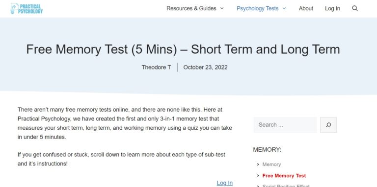 11 Best Memory Test Websites & Apps for 2024 | Develop Good Habits