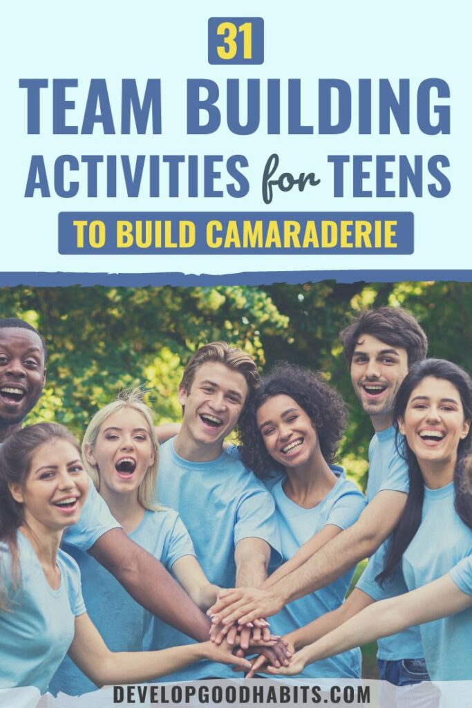 team building activities for teens | team building activities for high school students | team building games for youth no equipment