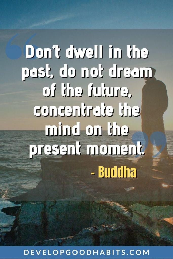 Change Your Mindset Quotes - “Don’t dwell in the past, do not dream of the future, concentrate the mind on the present moment.” - Buddha | empowering mindset quotes | mindset quotes for success | mindset quotes short #mindset #growthmindset #change