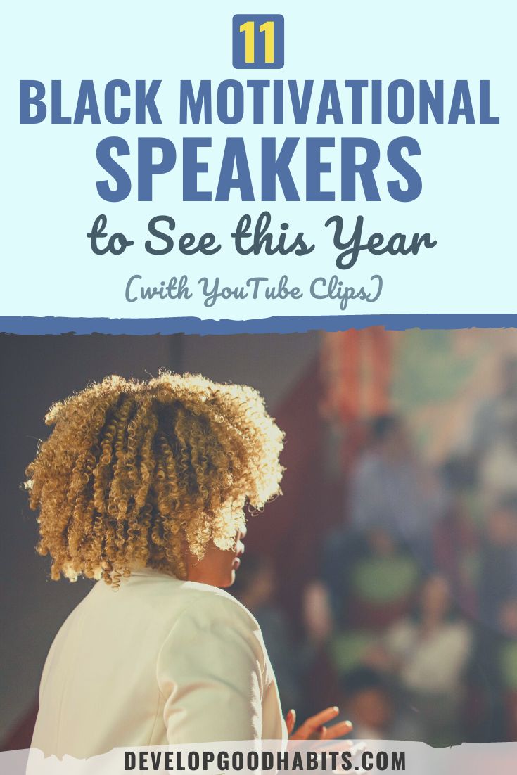 11 Black Motivational Speakers to See in 2023 (with YouTube Clips)
