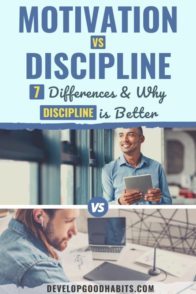 motivation vs discipline | motivation vs discipline difference | which is better motivation or discipline