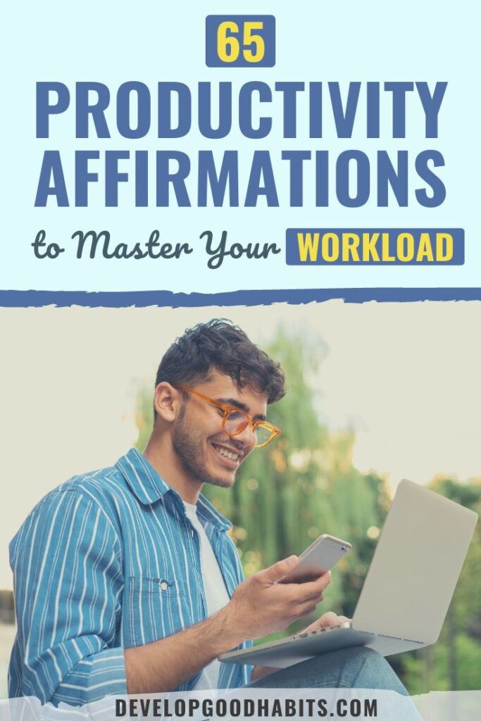 productivity affirmations | affirmations for a productive week | affirmations for productivity and motivation