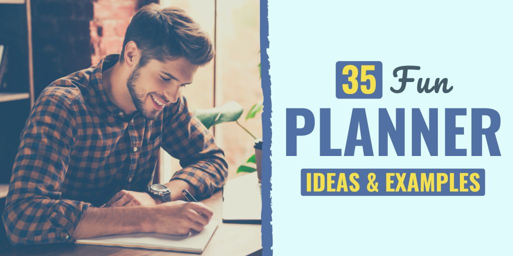 planner ideas | fun planner ideas pdf | planner ideas for work