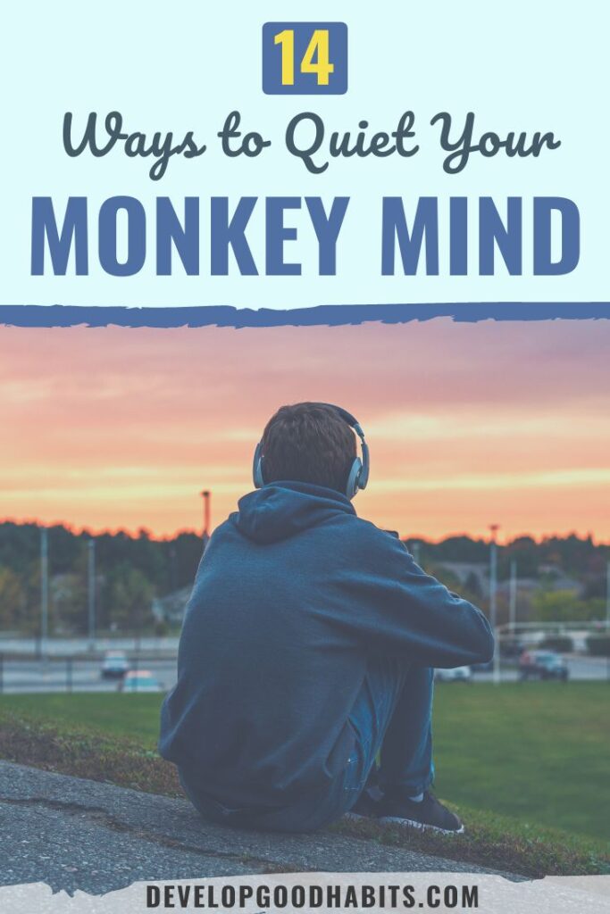 Tips for Quieting Your Monkey Mind | monkey mind | mindfulness | meditation | buddha | zen