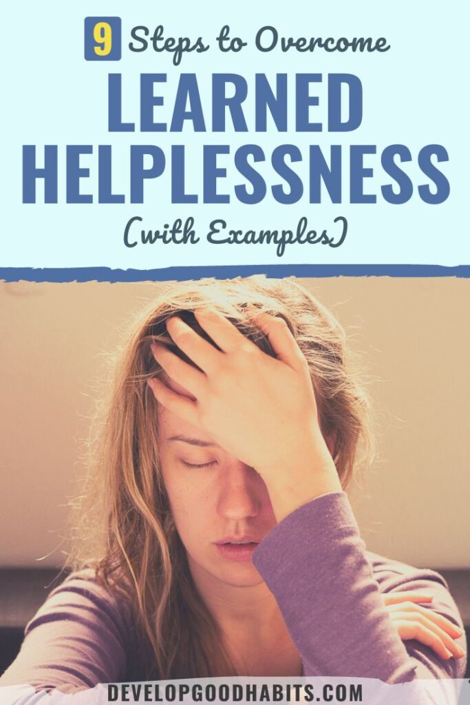 learned helplessness | overcome learned helplessness | learned helplessness examples
